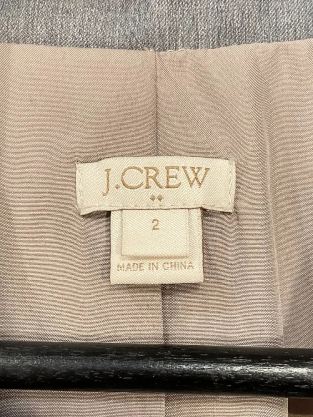EUC J.Crew Wool Blend Blazer Gray 2, XS